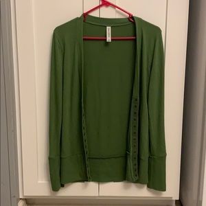Green Cardigan!